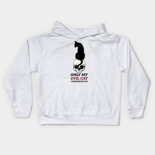 Only my cat understands me Kids Hoodie